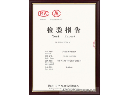 檢驗(yàn)報(bào)告